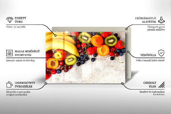 Protège plaque de cuisson Fruits des Fêtes