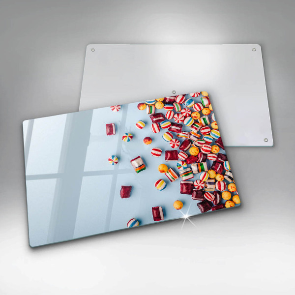 Protège plaque de cuisson Bonbons colorés