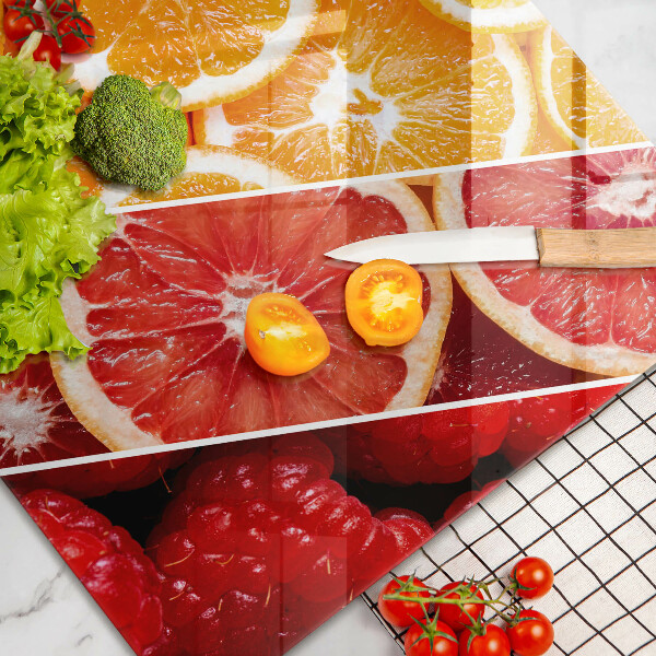 Protège plaque de cuisson Fruits colorés