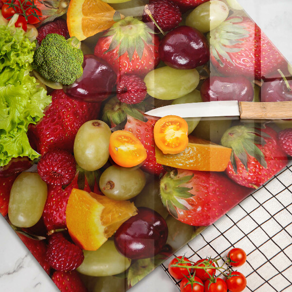 Protège plaque de cuisson Fruits d'été