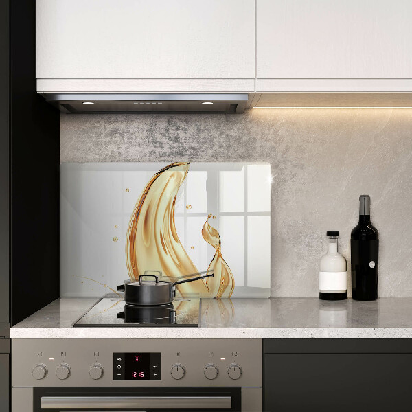 Protège plaque de cuisson huile d'olive