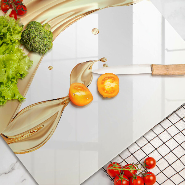 Protège plaque de cuisson huile d'olive