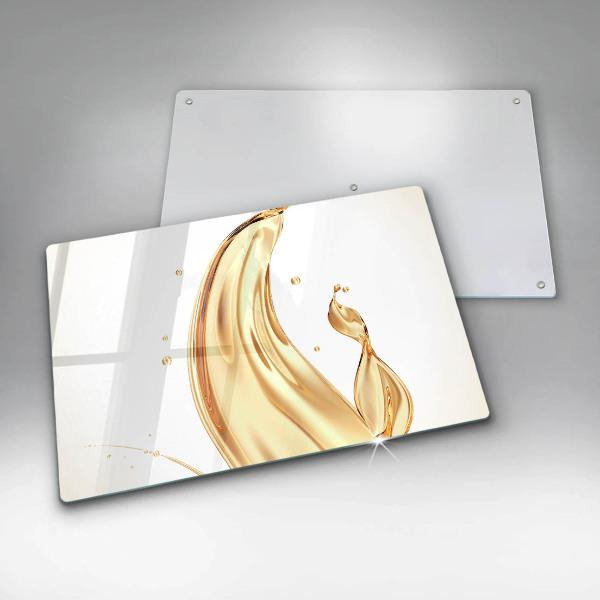 Protège plaque de cuisson huile d'olive