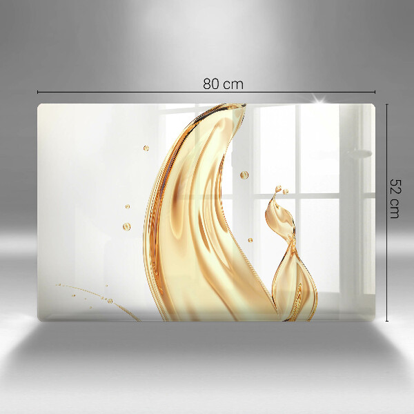 Protège plaque de cuisson huile d'olive