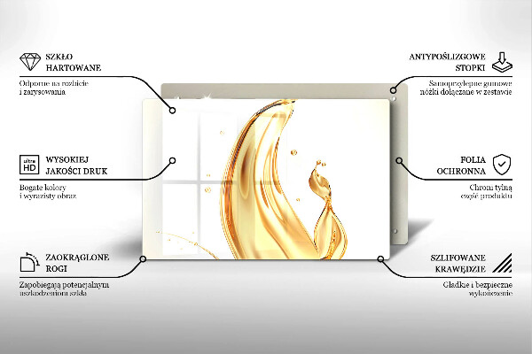 Protège plaque de cuisson huile d'olive