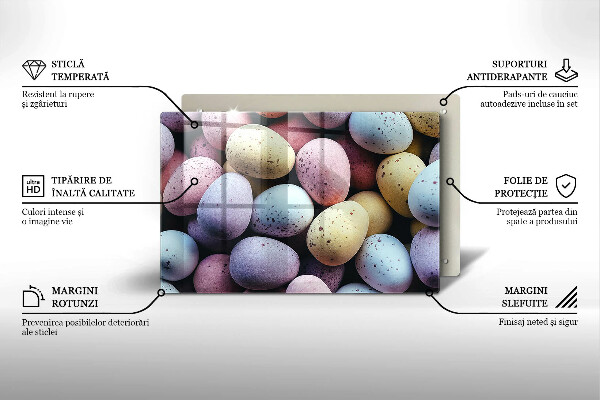 Protège plaque de cuisson œufs de Pâques