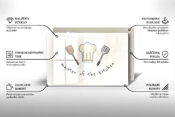 Protège plaque de cuisson Master of the Kitchen