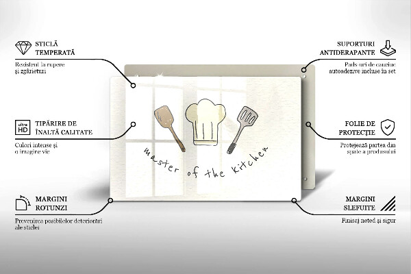 Protège plaque de cuisson Master of the Kitchen