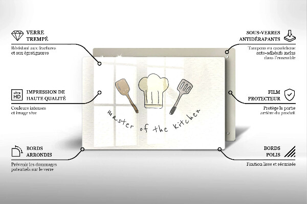 Protège plaque de cuisson Master of the Kitchen