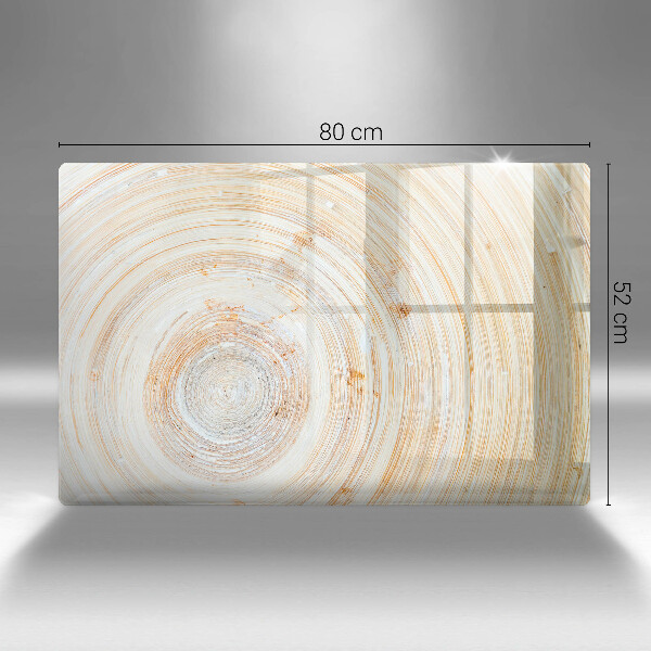 Protège plaque de cuisson Texture du bois