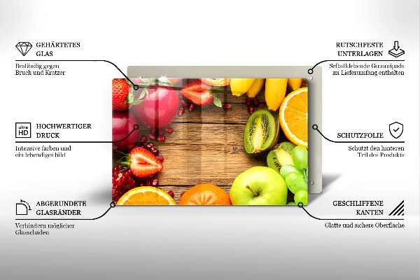 Protège plaque de cuisson Fruit frais