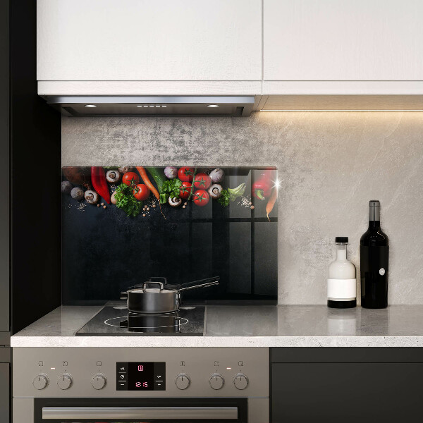 Protège plaque de cuisson Légumes colorés