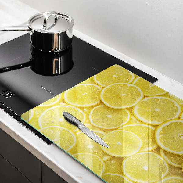 Cache plaque de cuisson Citron