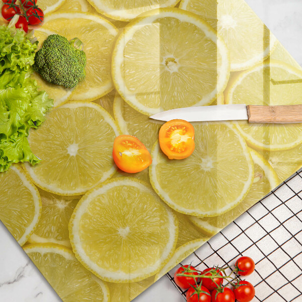 Cache plaque de cuisson Citron