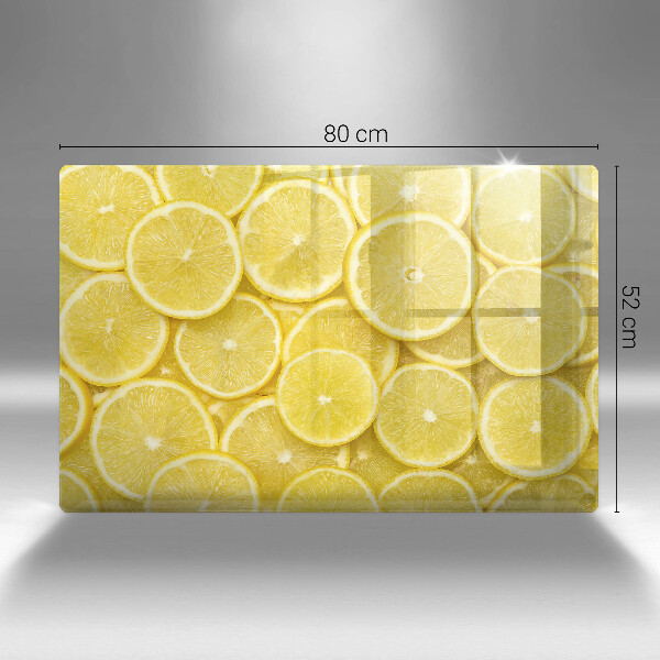 Cache plaque de cuisson Citron