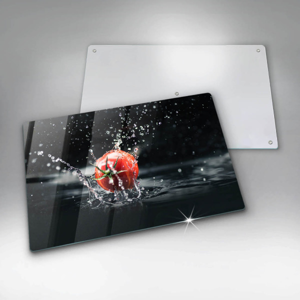 Cache plaque de cuisson Tomate dans l'eau