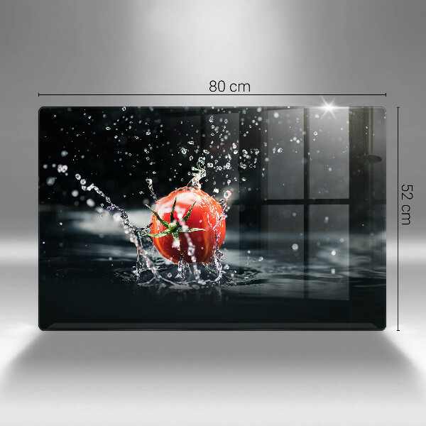 Cache plaque de cuisson Tomate dans l'eau