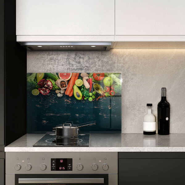 Cache plaque de cuisson Fruits et légumes