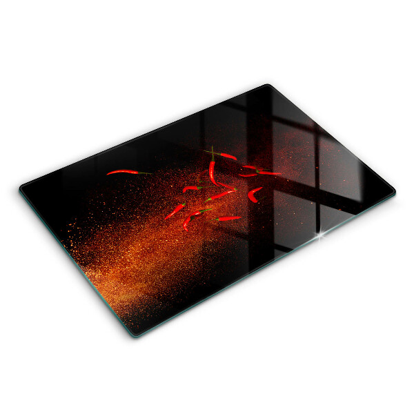 Cache plaque de cuisson Piments forts