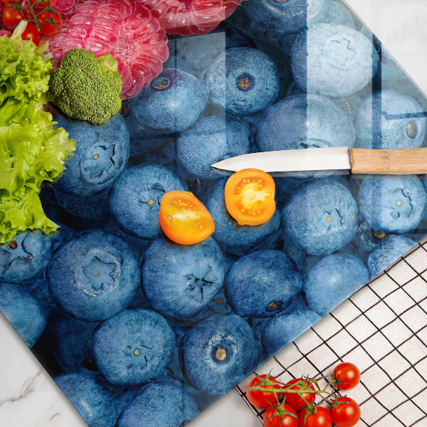 Protège plaque de cuisson Fruits de framboise et de myrtille