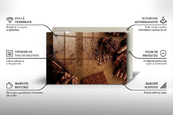 Protège plaque de cuisson Bonbons au chocolat