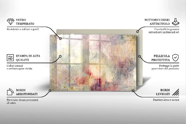 Protection plaque induction Fond de texture de peinture