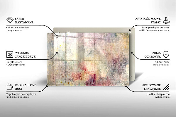 Protection plaque induction Fond de texture de peinture