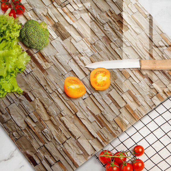 Protection plaque induction Texture des pierres décoratives