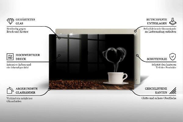 Protection plaque induction Coeur de tasse à café