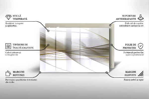 Protection plaque induction Conception de lignes abstraites