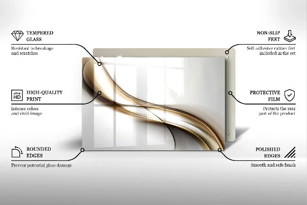 Protection plaque induction Abstraction de lignes douces