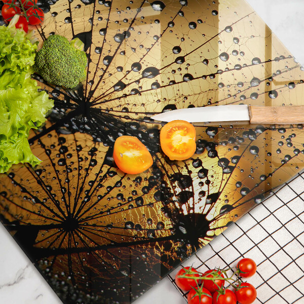 Protection plaque induction Rosée et pissenlits