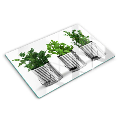 Protection plaque induction Pots de plantes aromatiques