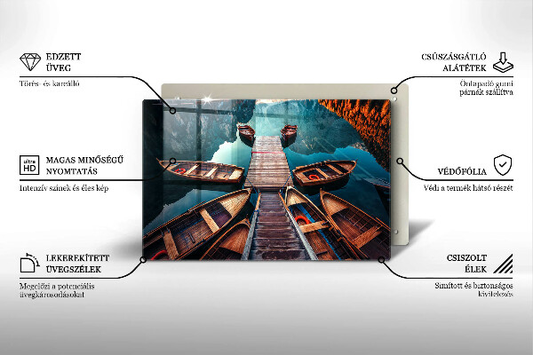 Protection plaque induction Bateaux sur le lac