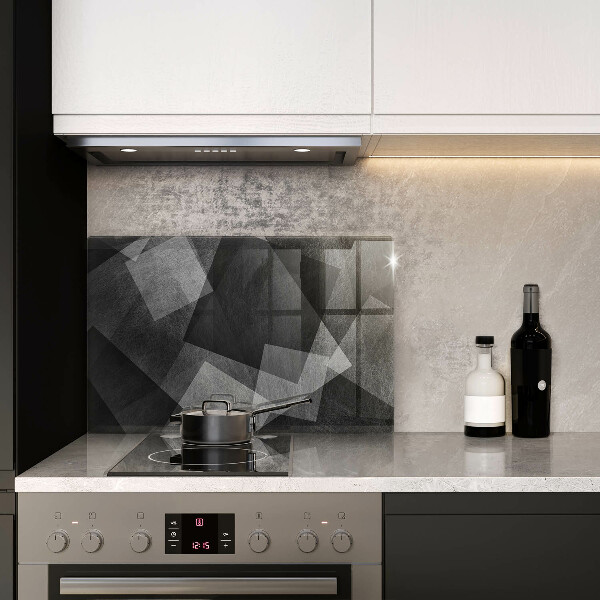Cache plaque de cuisson Abstraction géométrique