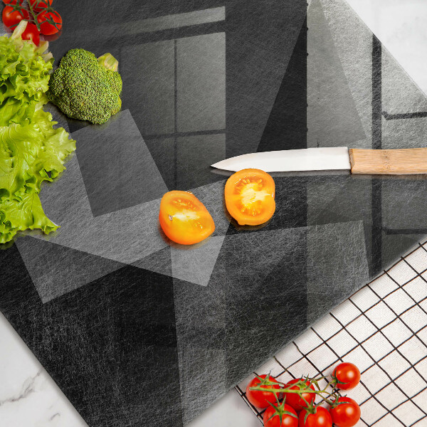 Cache plaque de cuisson Abstraction géométrique