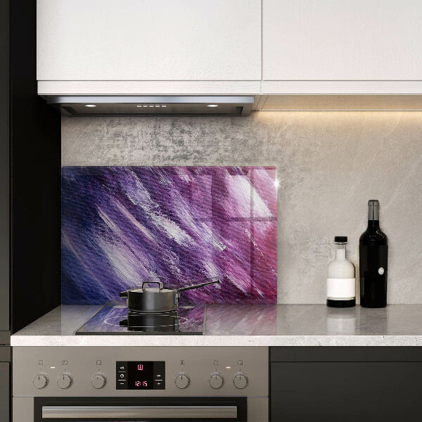 Cache plaque de cuisson Peinture abstraite