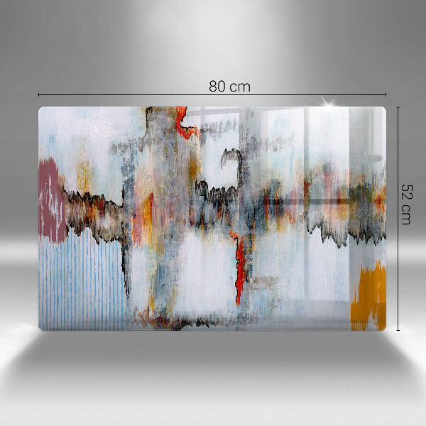 Protection plaque induction Peintures abstraites