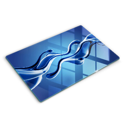 Protège plaque de cuisson Abstraction fluide