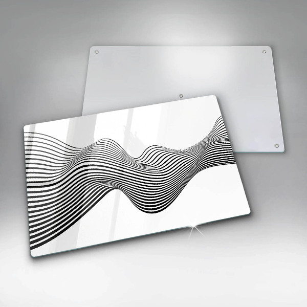 Cache plaque de cuisson Abstraction linéaire