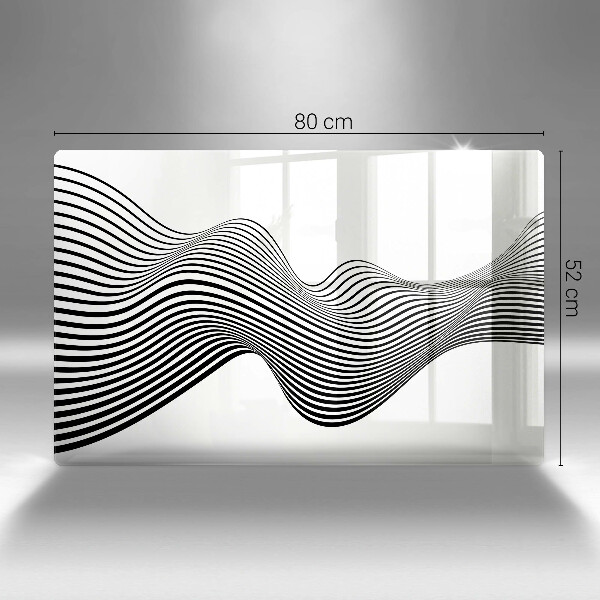 Cache plaque de cuisson Abstraction linéaire