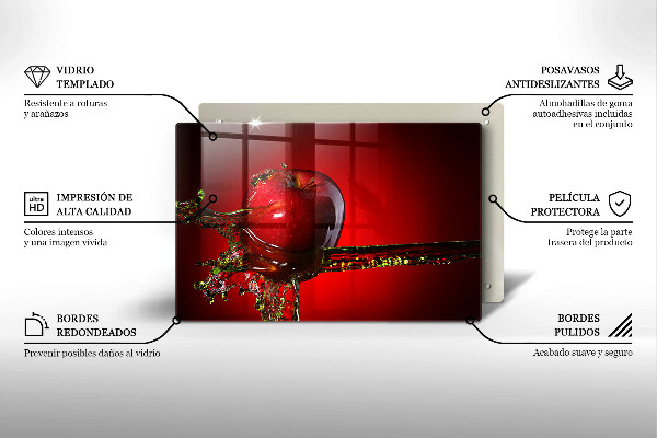 Protection plaque induction Pommes dans l'eau