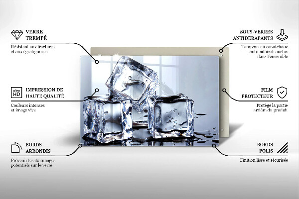 Protection plaque induction Glaçons