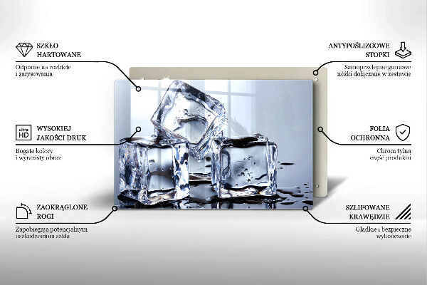 Protection plaque induction Glaçons