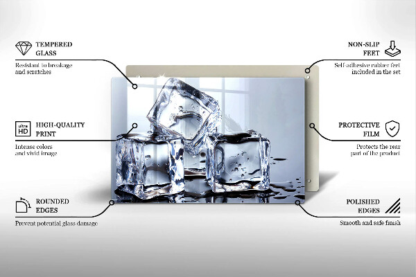 Protection plaque induction Glaçons