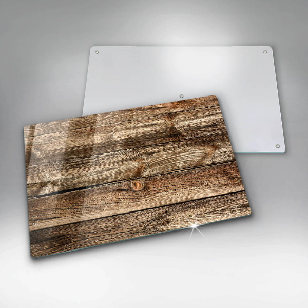 Protection plaque induction Texture de planche de bois