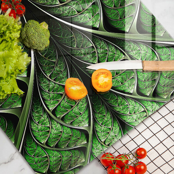 Protection plaque induction Structure des nervures des feuilles