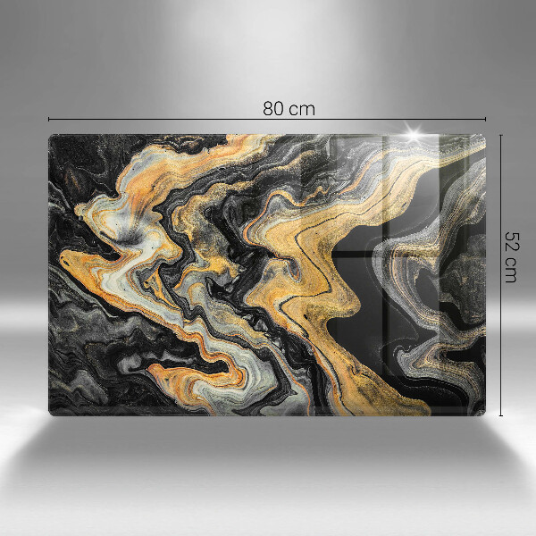 Cache plaque de cuisson Structure abstraite