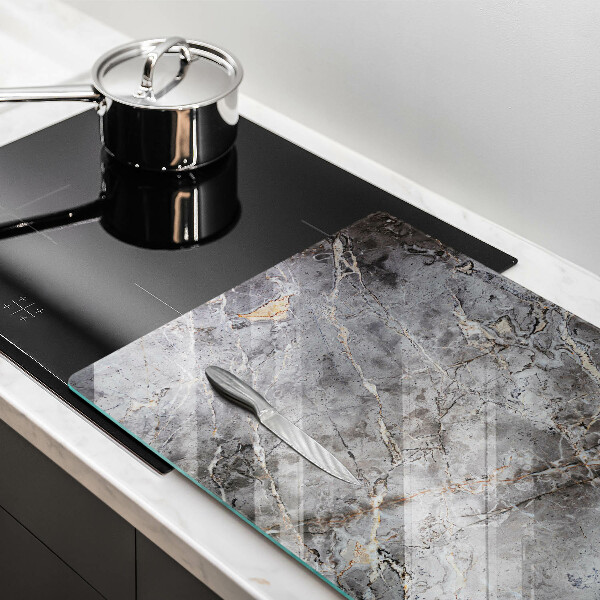 Cache plaque de cuisson Texture de pierre