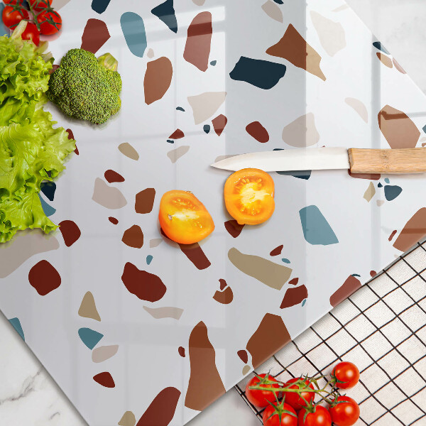 Protège plaque de cuisson Pierre décorative